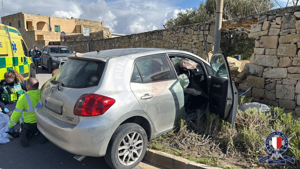 Żewġ persuni jsofru minn ġrieħi f’żewġ inċidenti separati