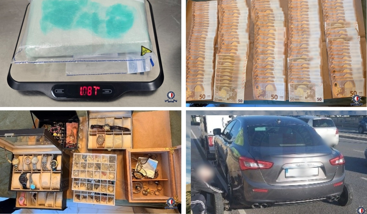 Two arrested in drug bust as €130,000 cocaine seized