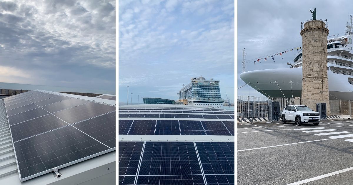 Solar energy project completed at APS-funded Rome port development