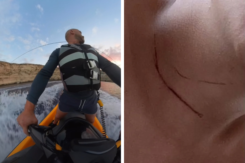 Emerging Rope Watch: Jet ski riders warn of dangerous rope at sea off Dingli