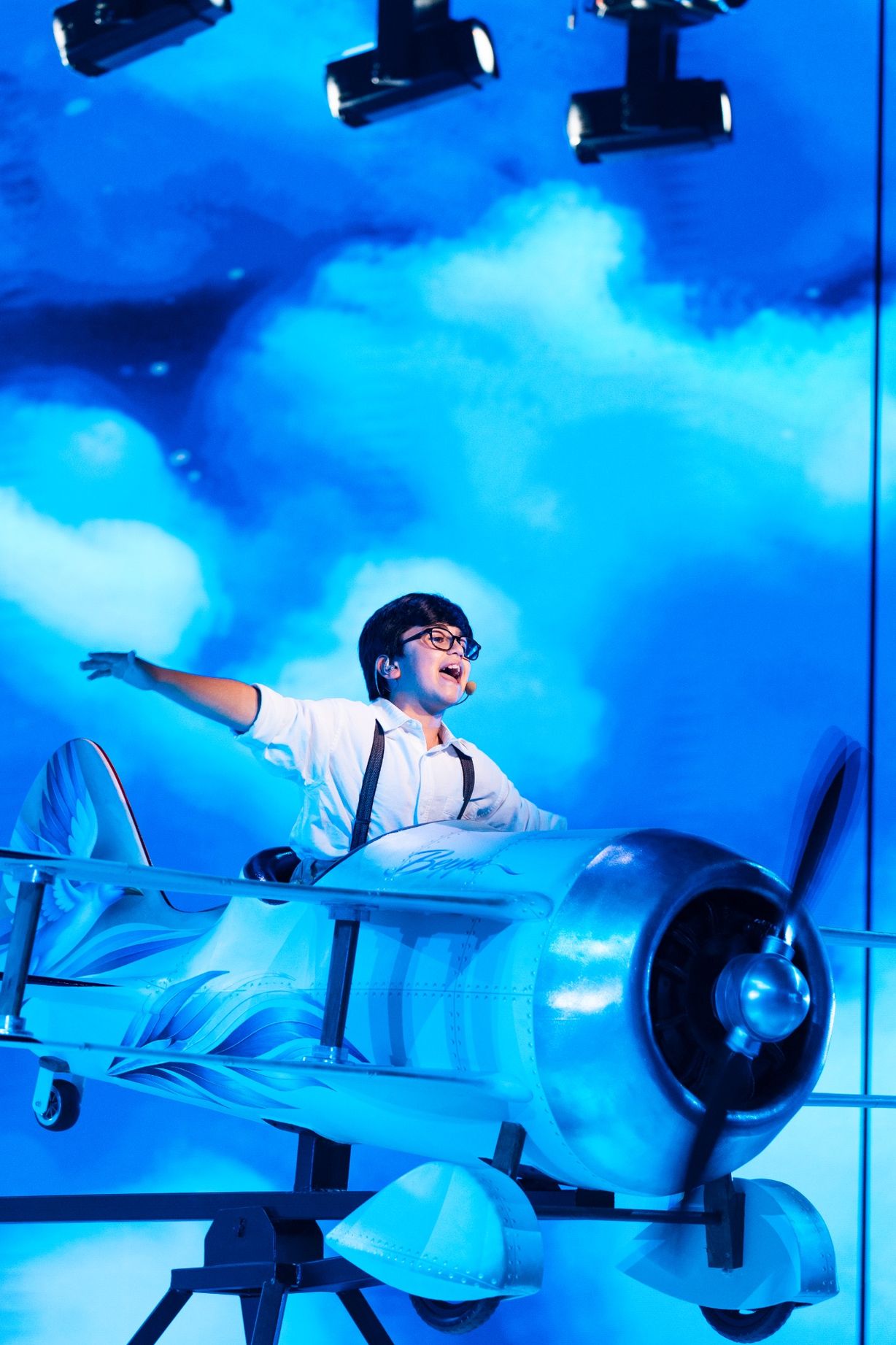 Beppe Takes to the Junior Eurovision Stage for His First Rehearsal
